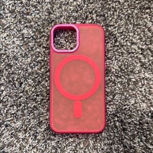 MagSafe Compatible Pink Phone Case